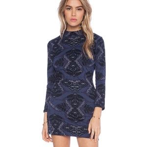 Free People "Cute and Cozy" Bodycon in Midnight